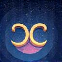 Symbol für individuelles Horoskop: Sternzeichen-Symbol vor Galaxie.